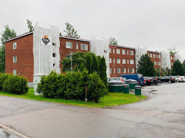 Myös pienkerrostalojen saneeraukset - ota yhteyttä ote.fi